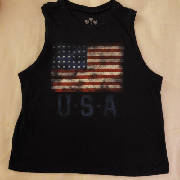 USA Flag Tank - Picture 3 of 3